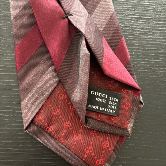 NWT GUCCI Men’s Silk Tie - Picture 4 of 9